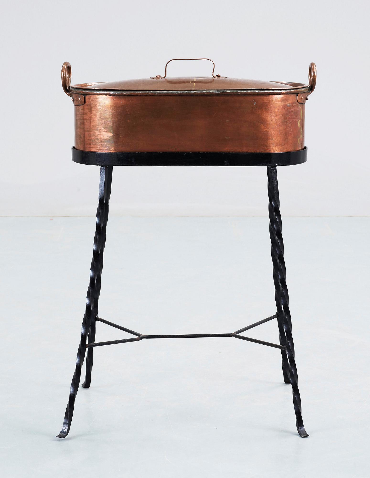 FISKGRYTA, koppar, 1800-tal.