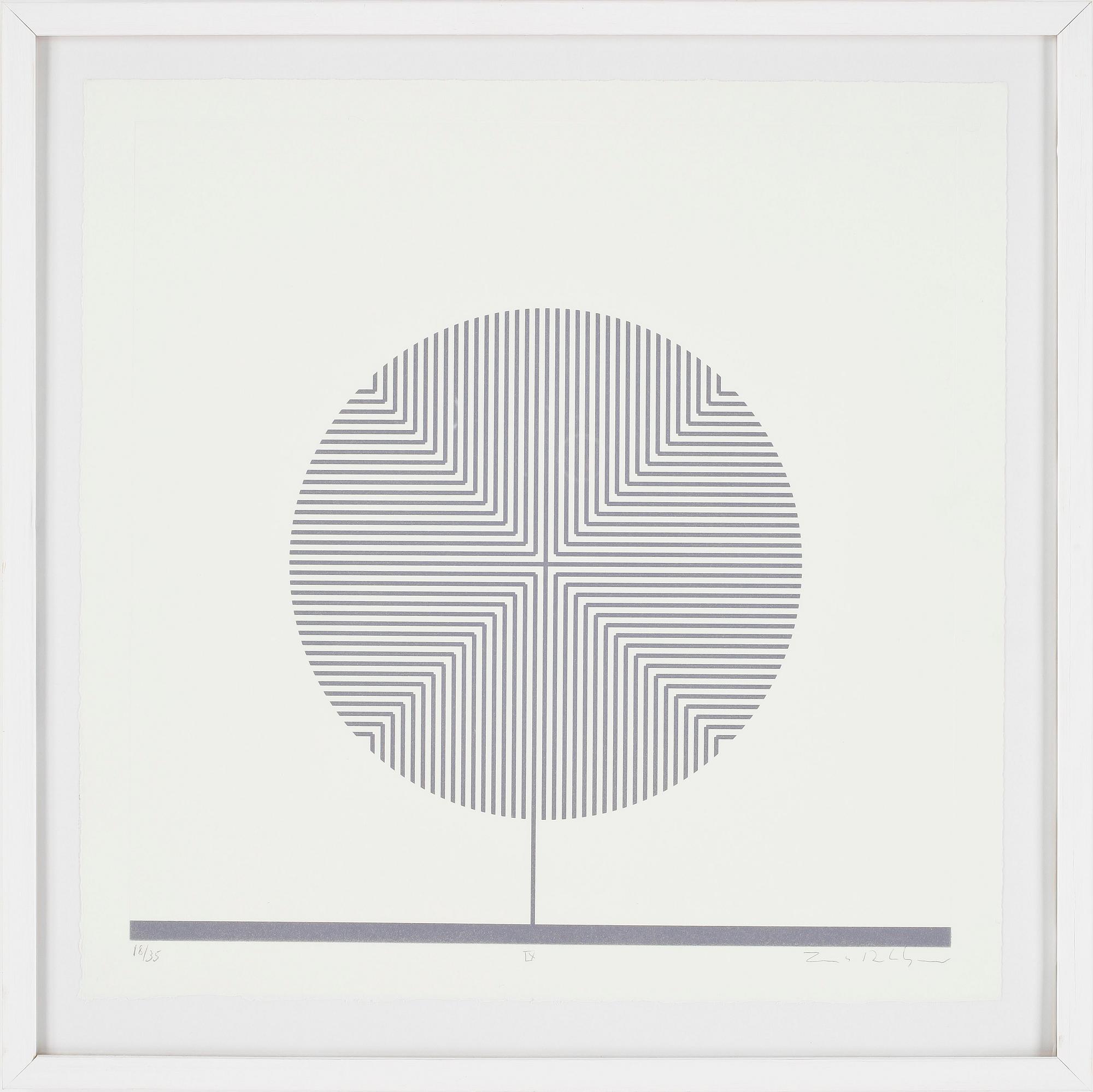 JACOB DAHLGREN, etsning, sign o numr 18/35.