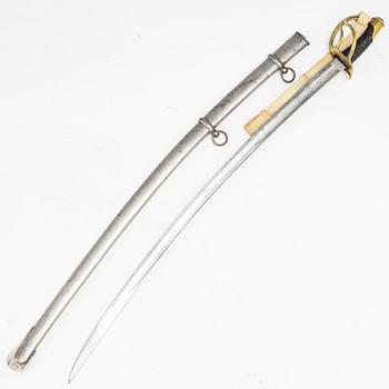 A sabre, early 19th century.