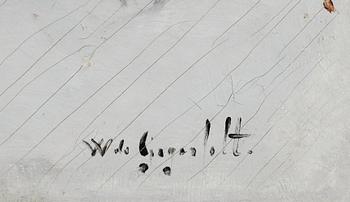 WILHELM VON GEGERFELT, olja på duk, signerad.