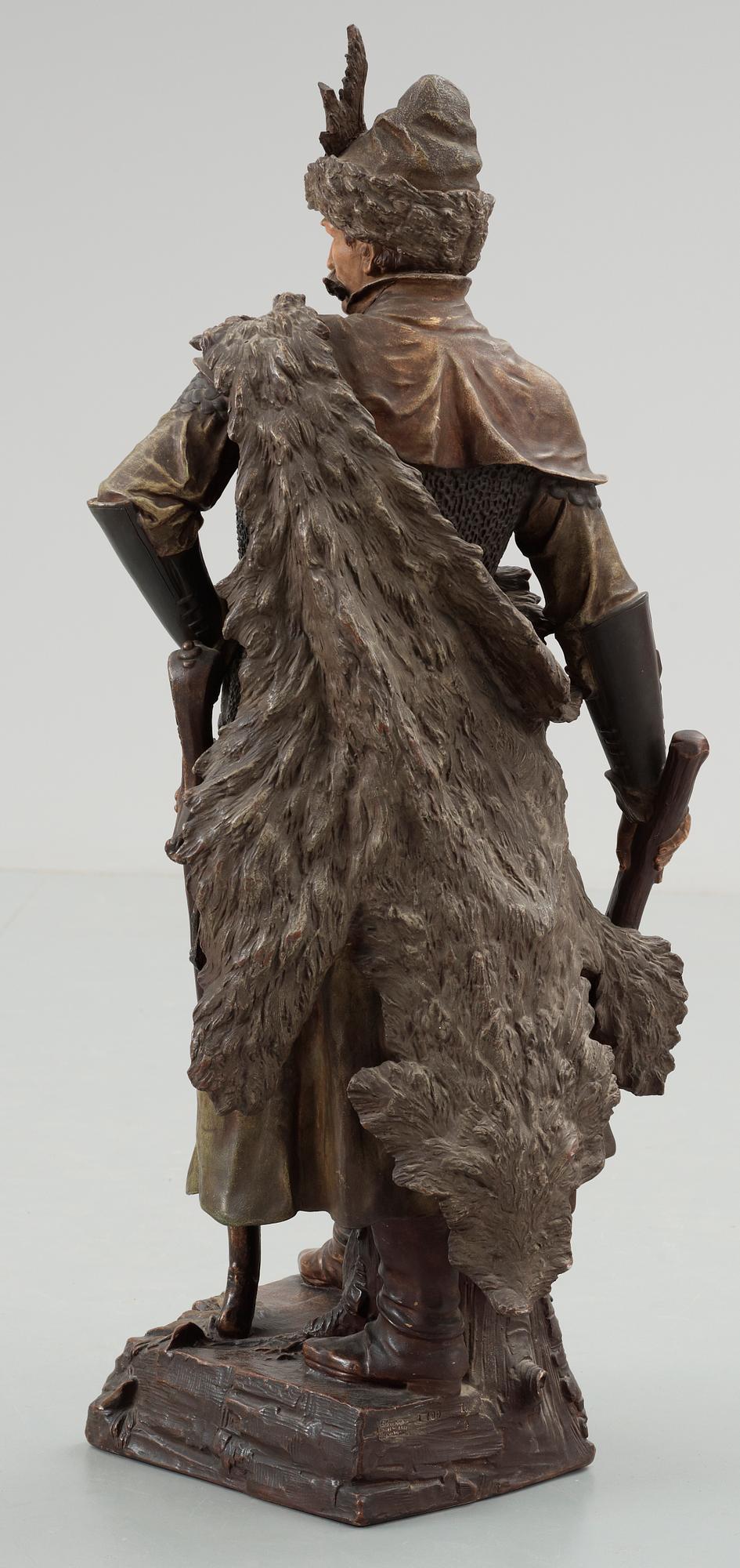 SKULPTUR, lergods, Österrike, 1900-talets första hälft.