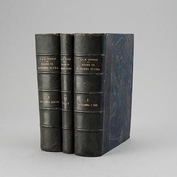 Three books 'Bilder ur Nordens Flora', 1905.