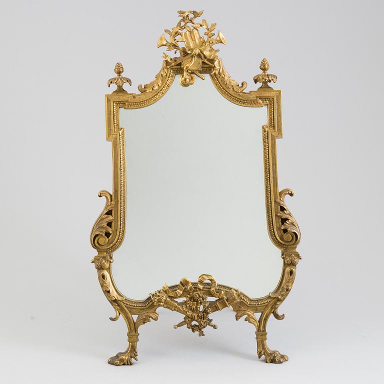 A late 19th century Louis XVI style mirror.