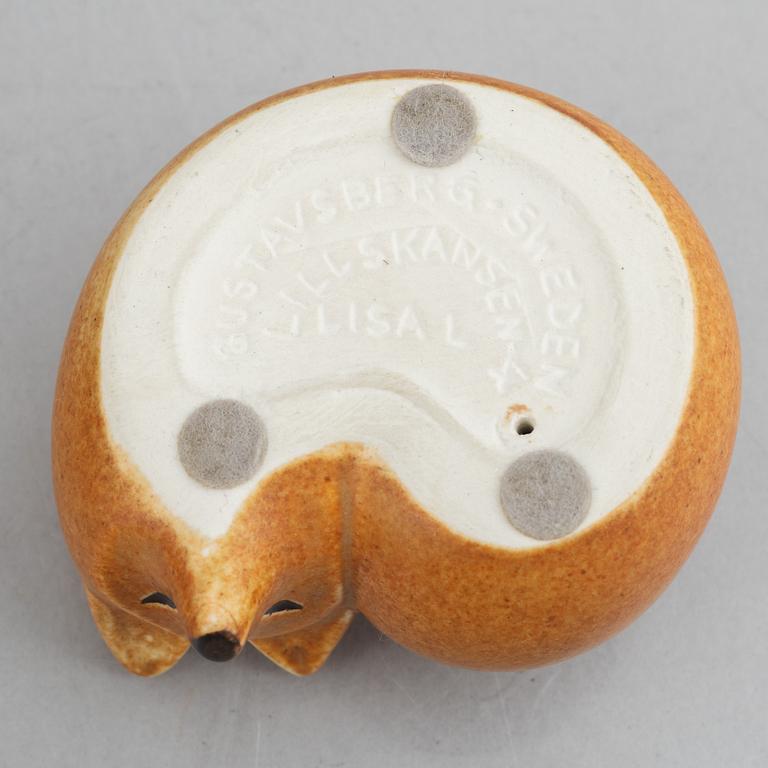 Lisa Larson, a set of three stoneware figurines, Gustavsberg and K-Studion.