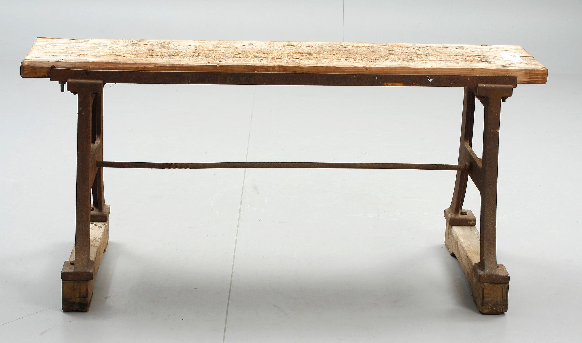 TRÄDGÅRDSBÄNK, tidigt 1900-tal.