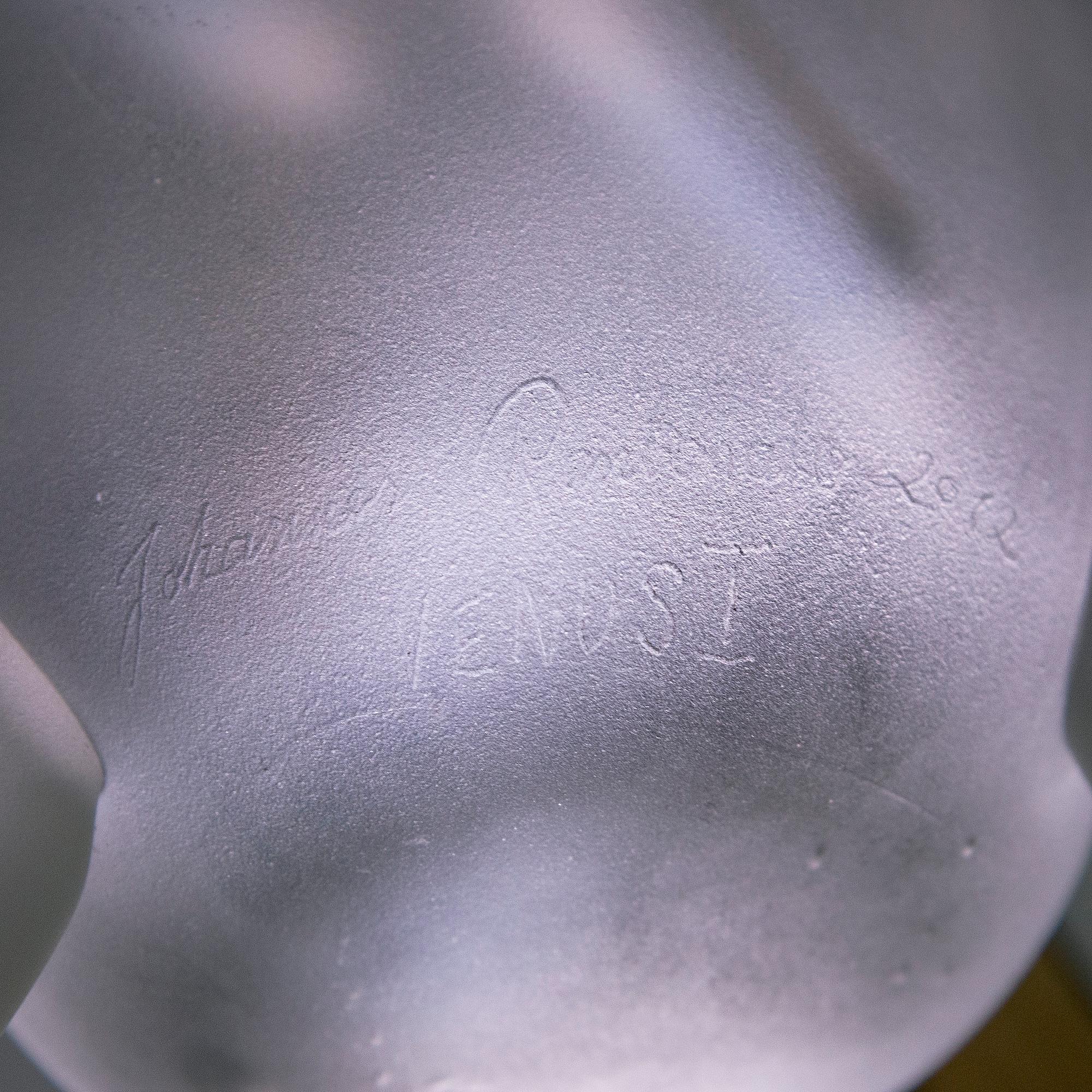 Johannes Rantasalo, glasskulptur "Venus I", signerad 2012. Unik.