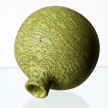 A Paolo Venini 'Mezzaluna zolfo murrine' vase, Venini, Murano, Italy ca 1954.