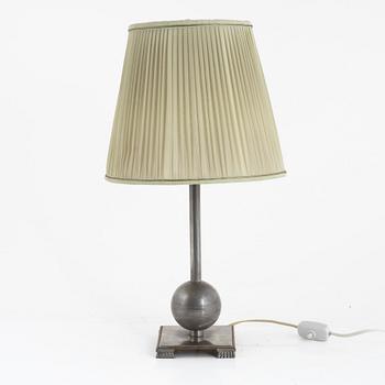 Einar Bäckströms Metallvarufabrik, a table lamp lamp, 1930s.