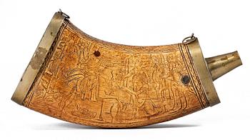 KRUTHORN, horn, 1600-talets början.