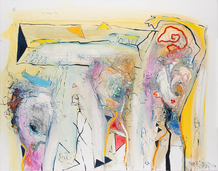 SOILE YLI-MÄYRY, olja på duk, signerad och daterad 2006.