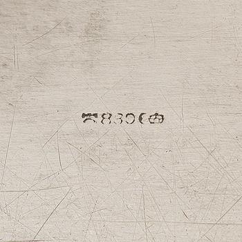 Malja, hopeaa, Wilkens & Söhne, Saksa, todenn. 1900-luvun alku.