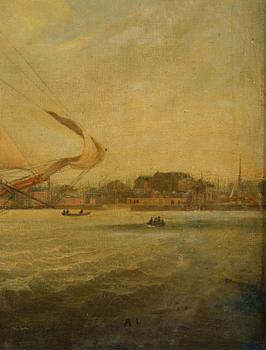 English school, early 19th century, Ship portrait.
