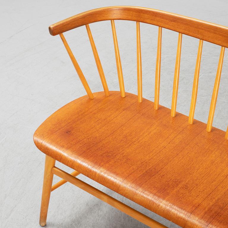 PINNSOFFA/SOFFA, "Florett", modell 150, Bröderna Wigells stolfabrik AB, omkring 1900-talets mitt.