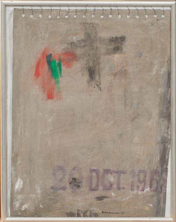 LENNART ASCHENBRENNER, olja på duk, signerad och daterad -69.