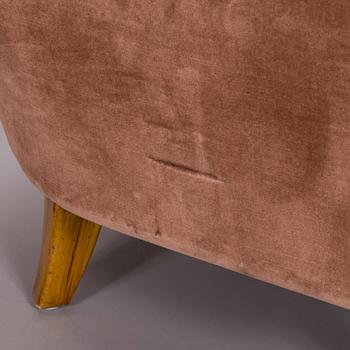 Ilmari Lappalainen, a pair of 1950's 'Laila' armchairs for Asko, Finland.