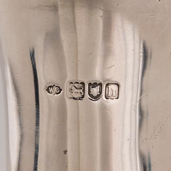 A sterling silver vase, mark of William Comyns & Sons, London 1903.