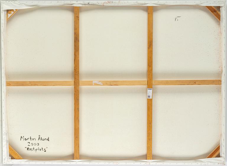 MARTIN ÅLUND, olja på duk, signerad och daterad 2000 a tergo.