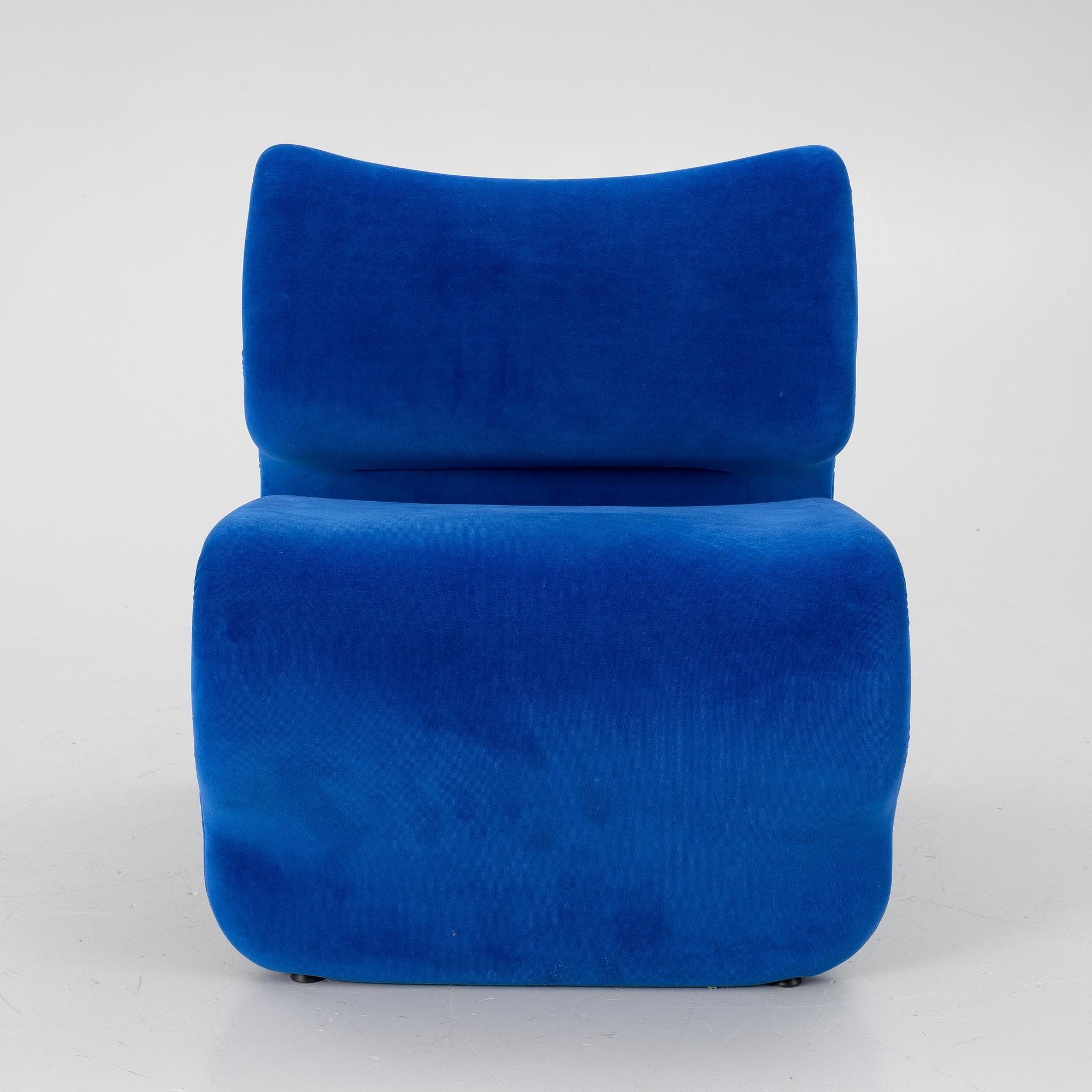 Jan Ekselius, "Etcetera Lounge Chair - Klein Blue", Artilleriet Ateliers.