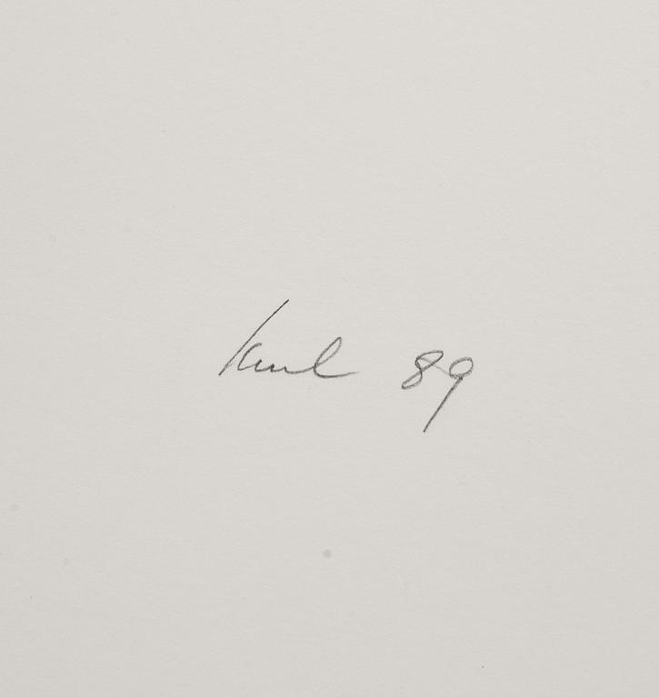 RAUL MEEL, färgserigrafi, signerad HC.