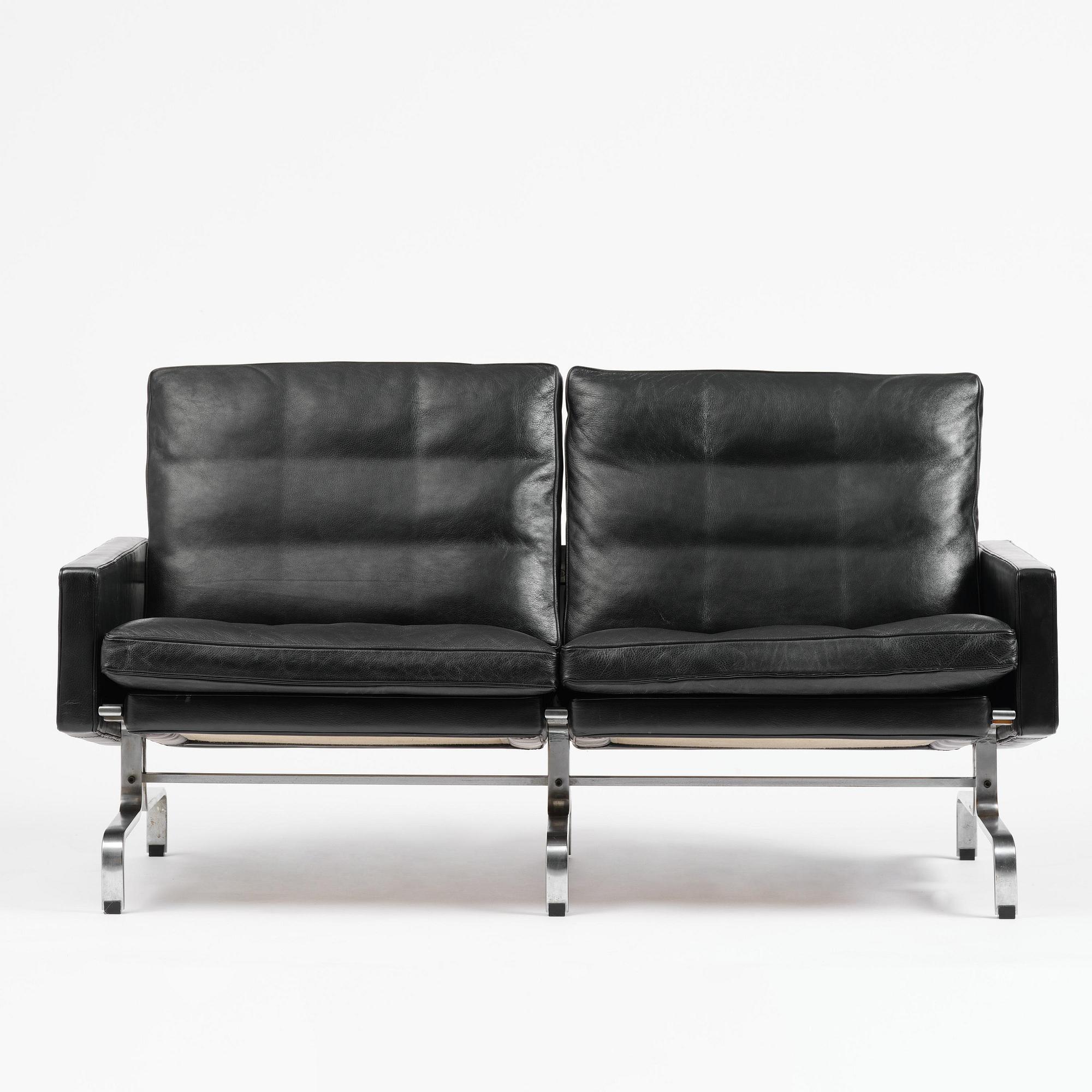 Poul Kjaerholm, soffa, "PK31-2", Fritz Hansen, Danmark, 1987.