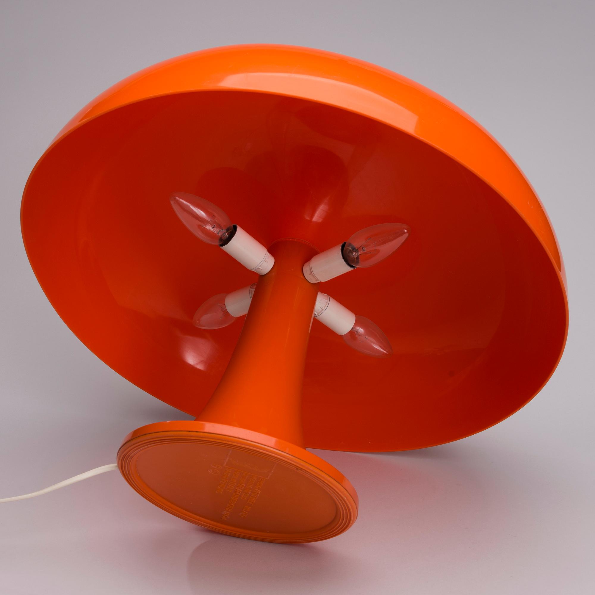 BORDSLAMPA, "Nesso" Gruppo Architetti Urbanisti Città Nuova, Artemide, Italien 1960-tal.