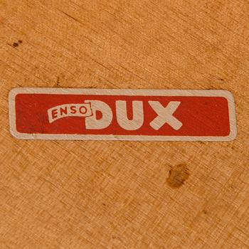 FÅTÖLJER, ETT PAR, tillverkare Enso Dux, 1900-talets mitt.