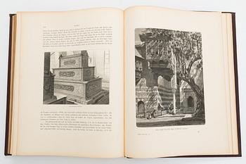 Georg Ebers, böcker i två volymer, "Aegypten", 2:a upplagan, Stuttgart & Leipzig 1879-80.