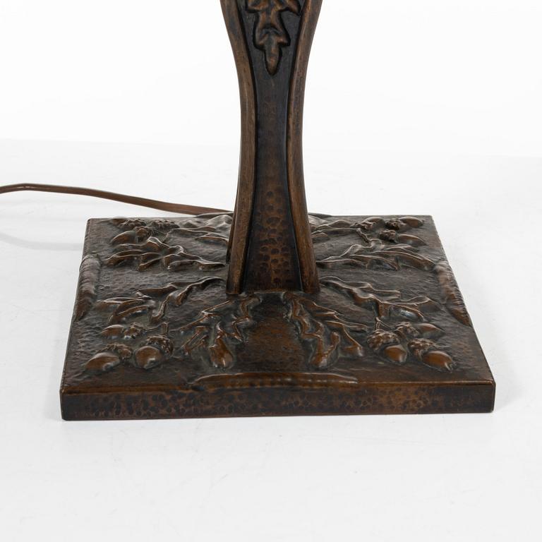 Bordslampa, jugend, tidigt 1900-tal.