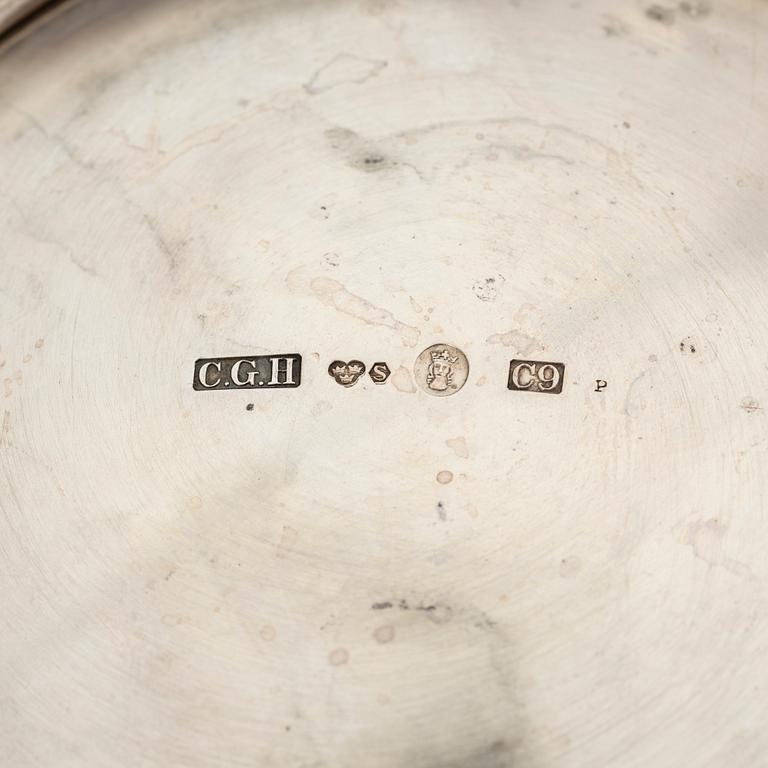 A Swedish Silver Beaker or Vase, mark of CG Hallberg, Stockholm 1953.