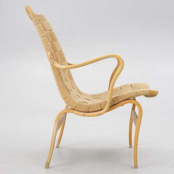 Bruno Mathsson, Armchair, "Eva", Firma Karl Mathsson, Värnamo, Sweden 1972.