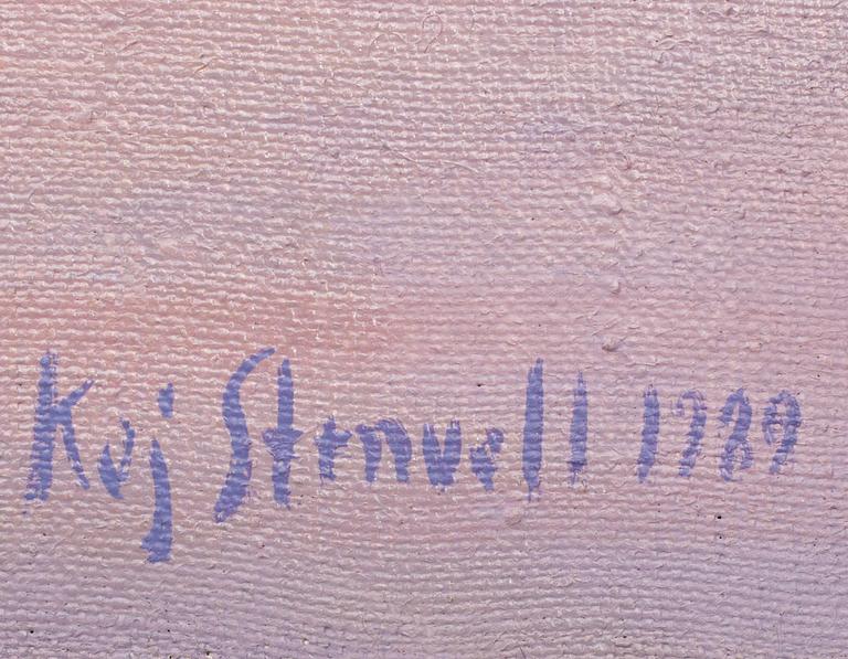 KAJ STENVALL, olja på duk, sign. och dat. 1989.