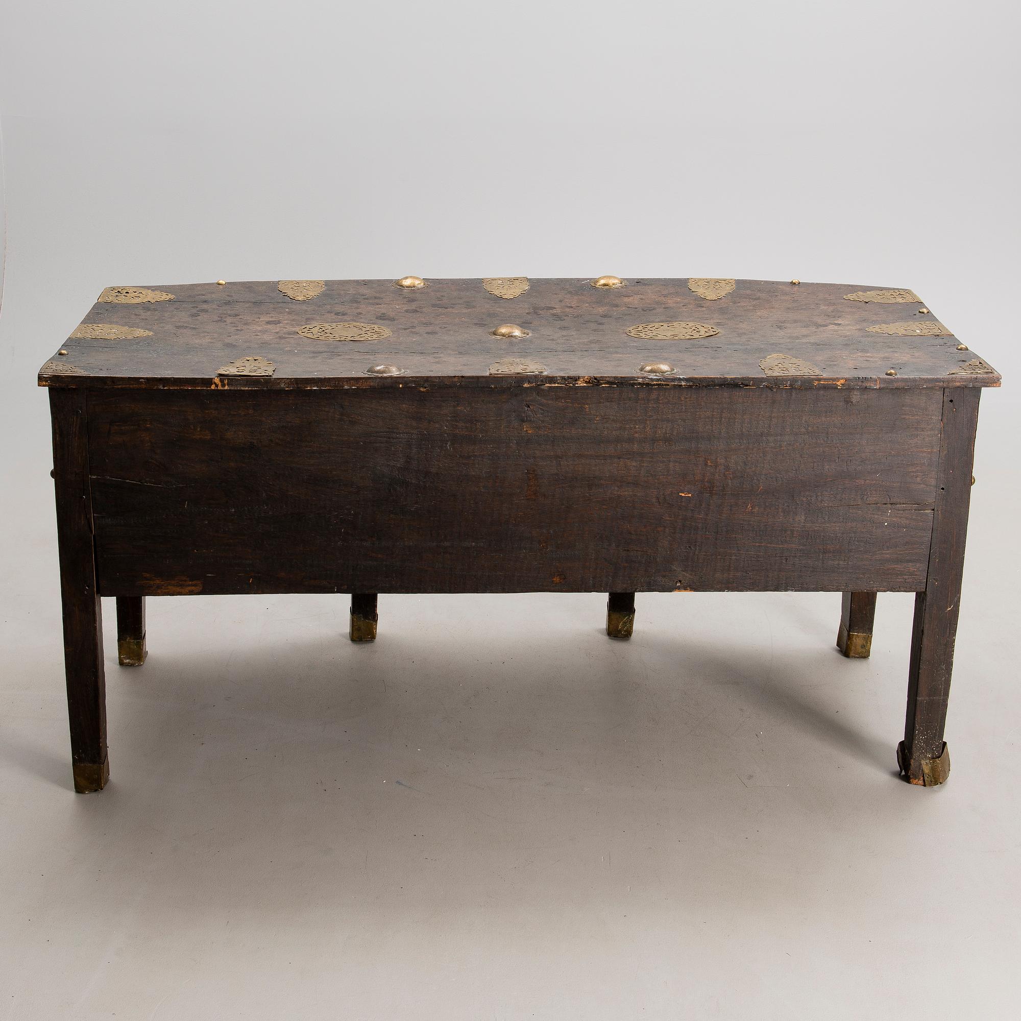 SKRIVBORD, indo-portugisisk stil, Indien sekelskiftet 1800/1900.