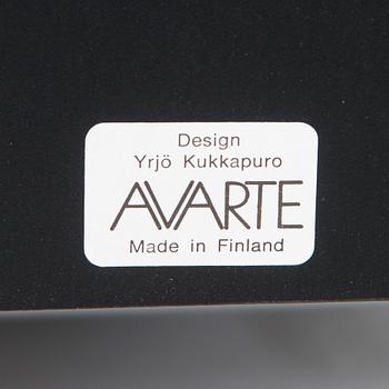 Yrjö Kukkapuro, A 1980s  'Experiment' open armchair for Avarte, Finland.