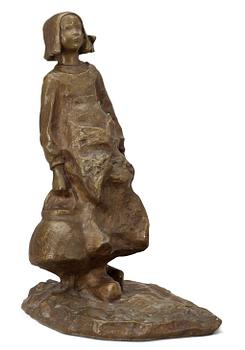 166. Ruth Milles, Girl with bucket.