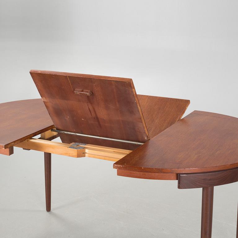 HANS OLSEN, bord med 5 stolar, Frem Røjle, modell formgiven ca 1952.