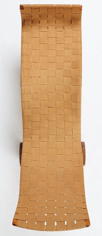 Bruno Mathsson, a rare easy chair for Firma Karl Mathsson, Värnamo, Sweden 1940's.