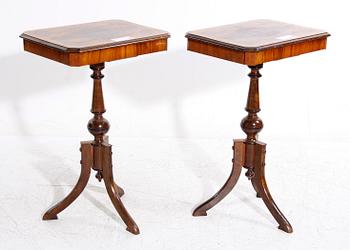 BORD, ett par, 1800/1900-talets början.