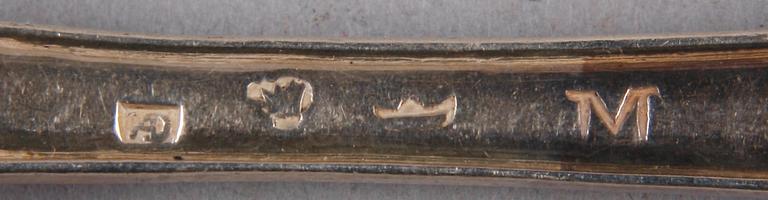 PARTI SILVERBESTICK, 56 st, Finland, 1900-tal. Tot vikt 1800 gram.