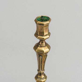 TWO FRENCH CANDLESTICKS.