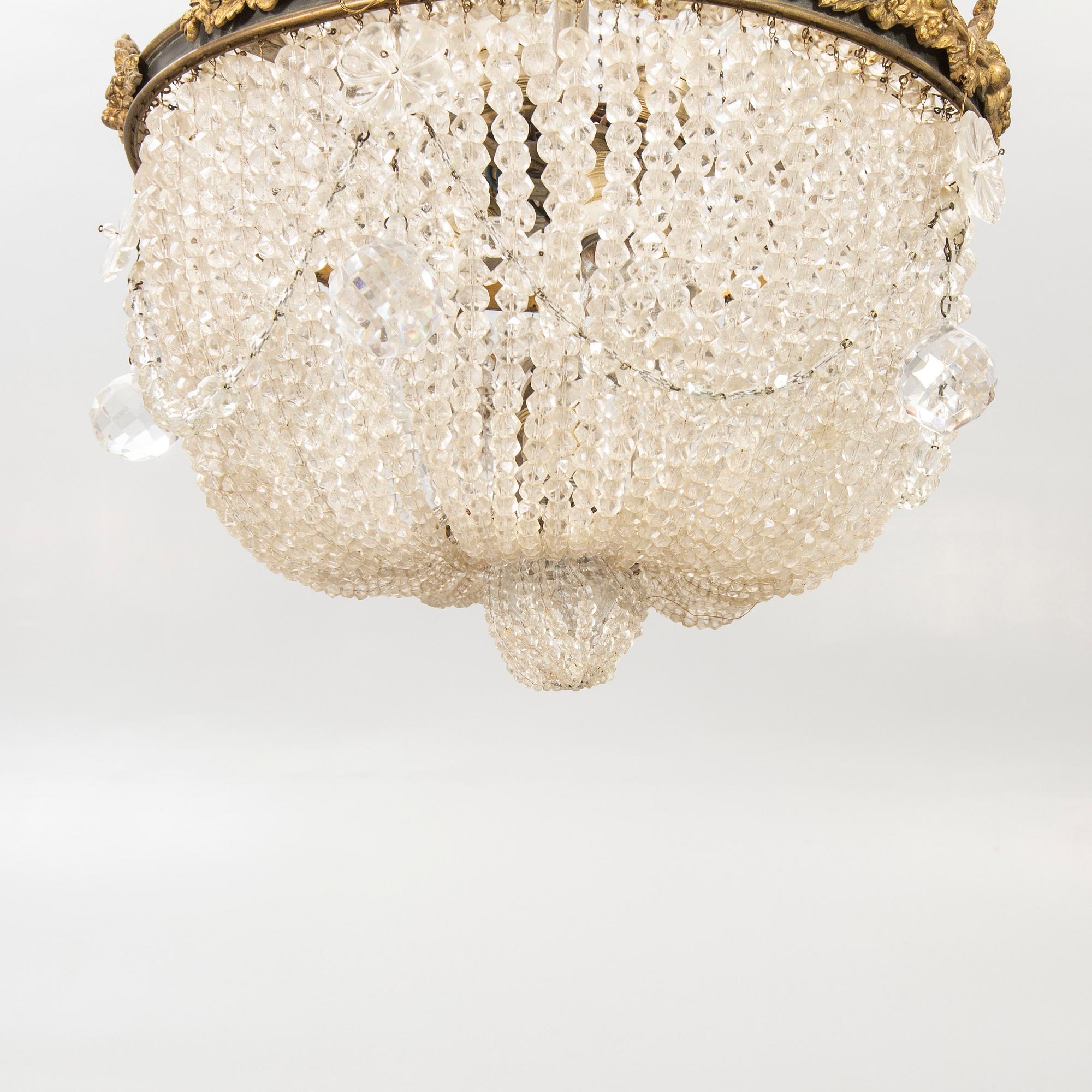 Taklampa omkring 1900.