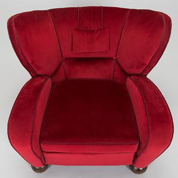 Märta Blomstedt, an 'Aulanko-model' armchair. Designed in 1939.