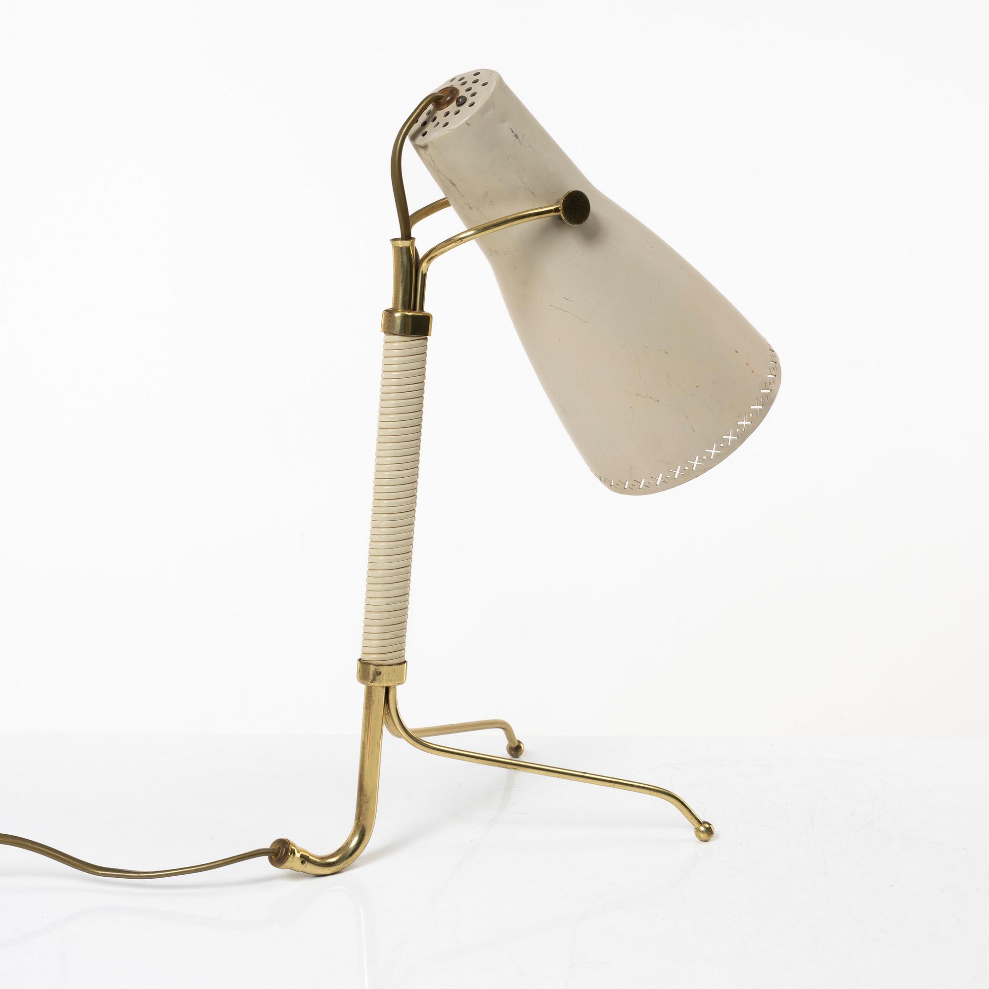 Bordslampa, Asea, modell E127, 1950-tal.