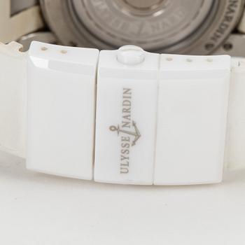 ULYSSE NARDIN, Executive Dual Time, armbandsur, 40 mm.