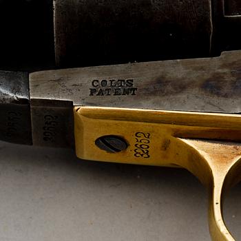 SLAGLÅSREVOLVER, Colt army m/1860.