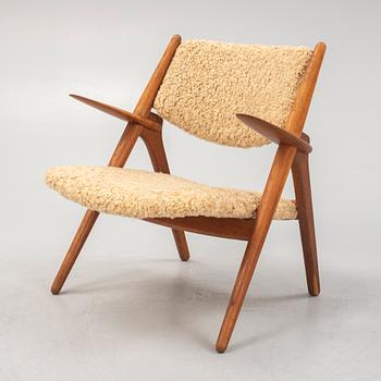 Hans J. Wegner, fåtölj, "CH28", Carl Hansen, Danmark.