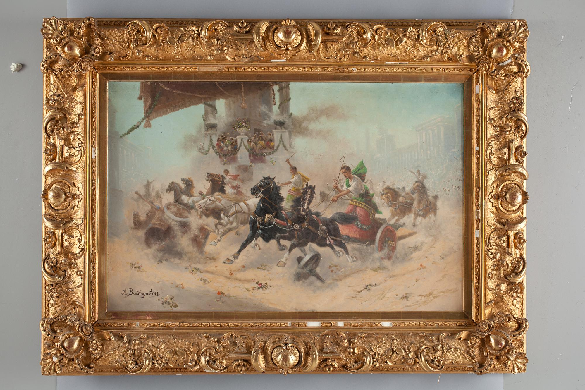 Adolf Baumgartner (Constantin Stoiloff), "Römische arenascene".