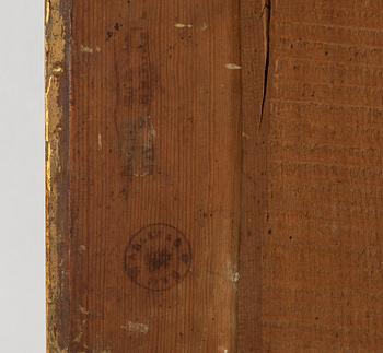 A late gustavian mirror, Stockholm ca 1800.
