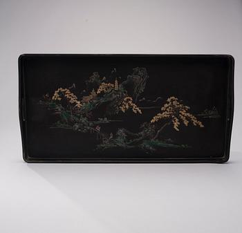 TESERVIS, 10 delar, plast, Kina, 1900-talets senare hälft.