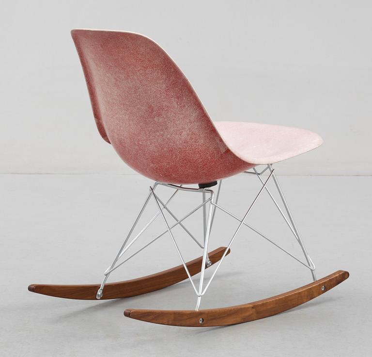 GUNGSTOL, "Rocker Chair", Charles & Ray Eames, märkt Herman Miller. 1960-tal.