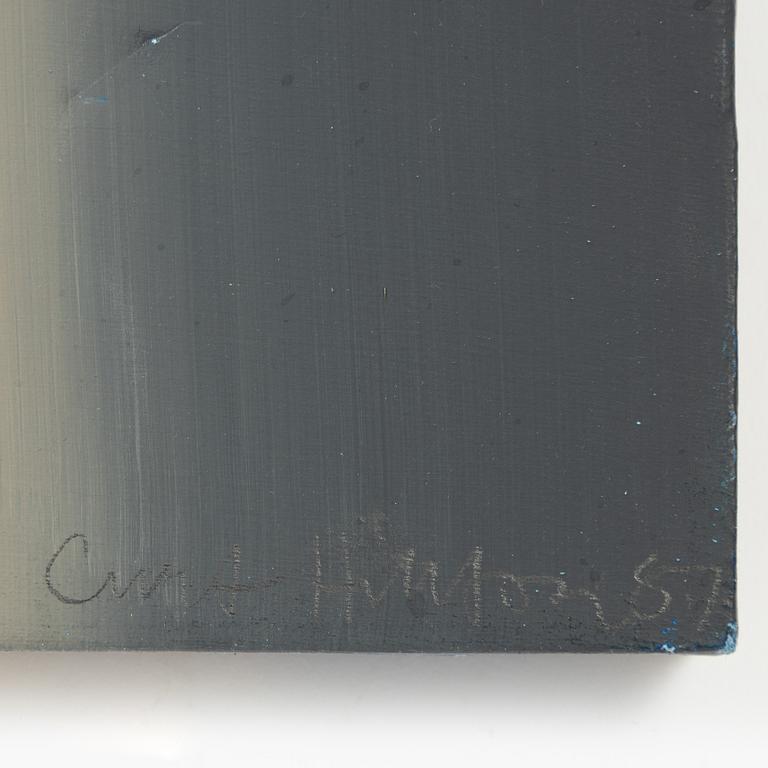 Curt Hillfon, oil on camvas, signed and dated -87.